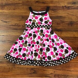 Girls Lydia Jane Polka Dots Dress
Dressy Occassion Church Wedding Party Event